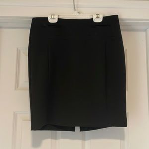 Black pencil skirt